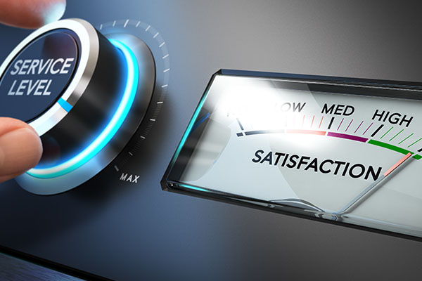 Réglage d'une machine sur la satisfaction client - Apporter une satisfaction client dans tous les services