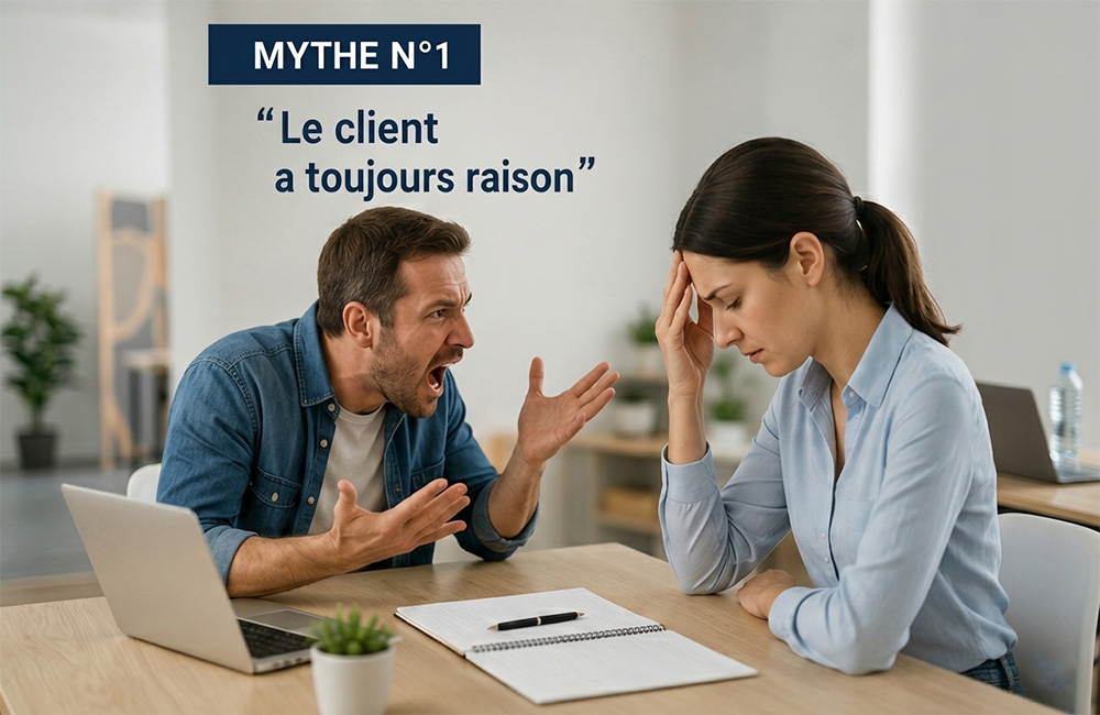 "Le client a toujours raison" est un mythe de la relation client